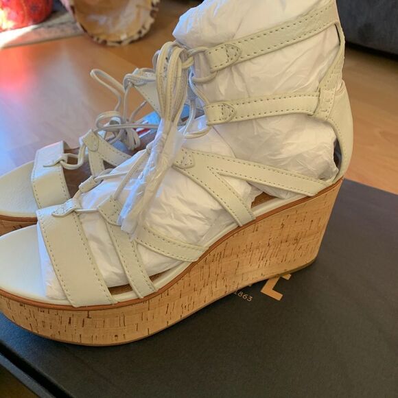 FRYE HEATHER GLADIATOR WEDGES - Picture 5 of 5